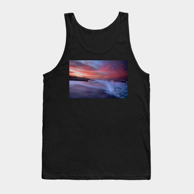 Pacific Ocean Sunrise Tank Top by dawn2dawn